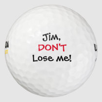 🤣 Some golf balls with funny messages on them! ##funnymessage