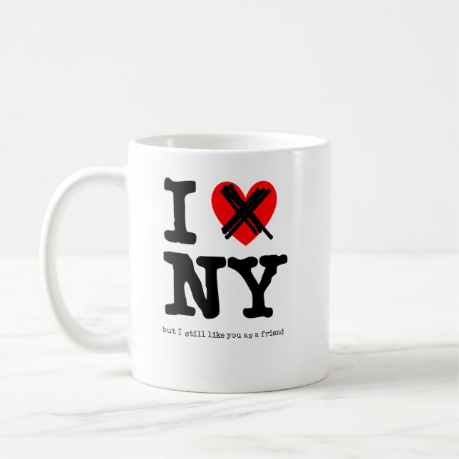 Don't Love New York Funny Mug Humor (Left)