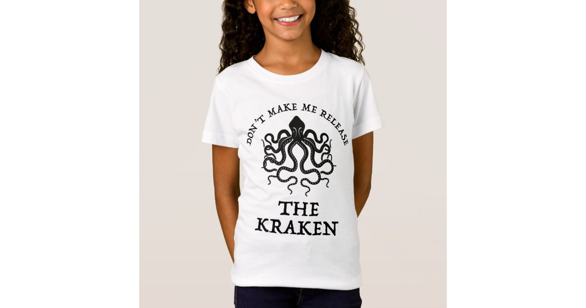 Release The Kraken - T shirt - Black