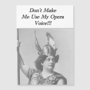 Don't Make me use my Opera voice Card