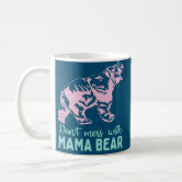 mothers day mug, mama bear year established photo coffee mug