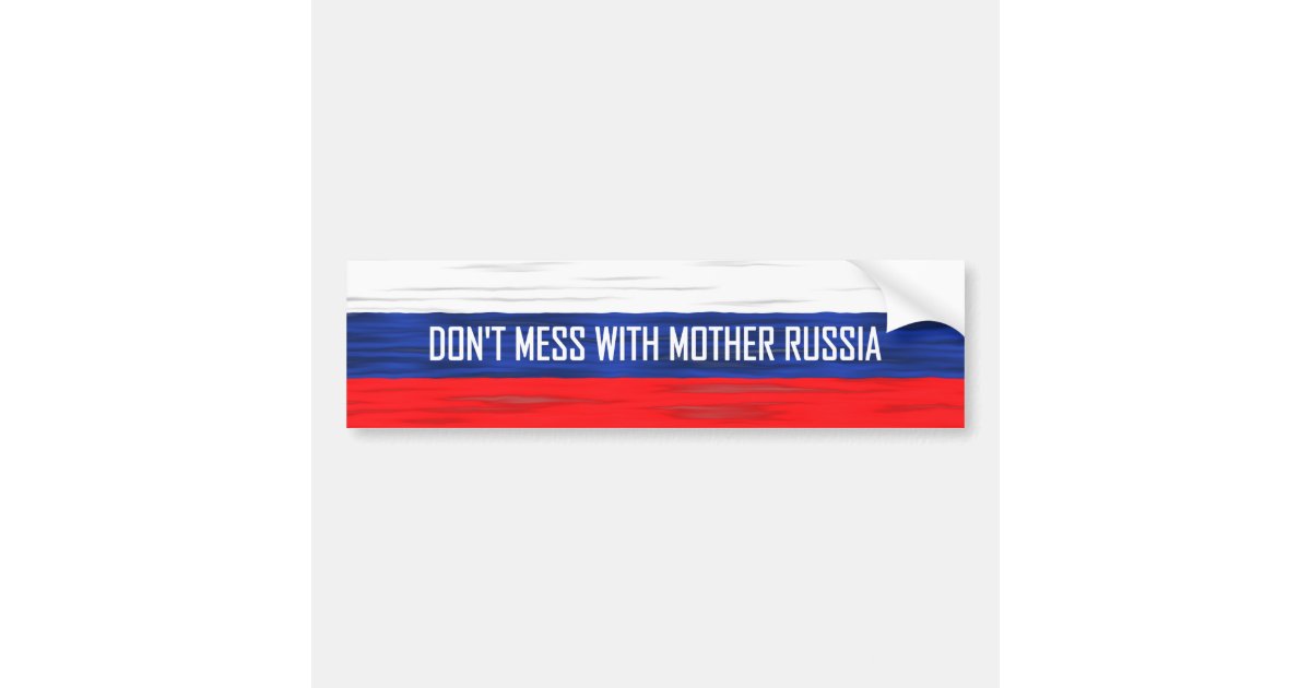 Russia - Russian Flag - Sticker