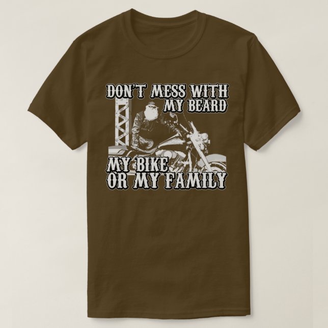 Dont mess with my beard T-Shirt (Design Front)