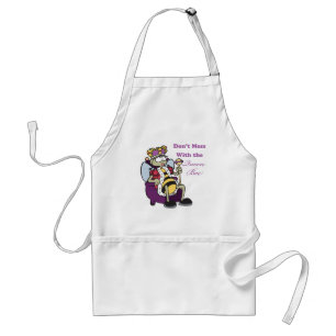 dont mess with queen bee adult apron