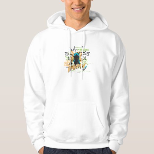 Dont Mess with the Batman _ Notebook Collage Hoodie