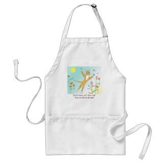 'Don't mess with the chef' kitty apron