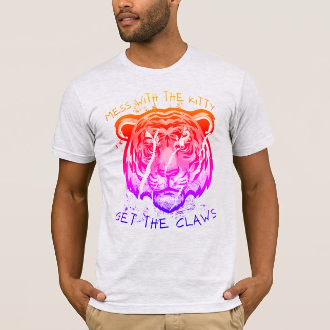 Don't Mess with the kitty T-Shirt (Front)