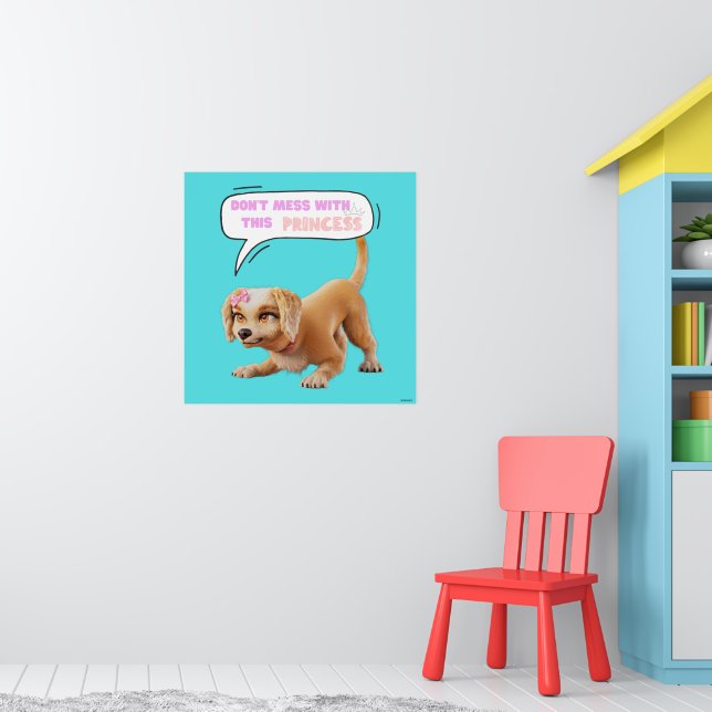 Don't Mess with This Princess Poster (Nursery 1)