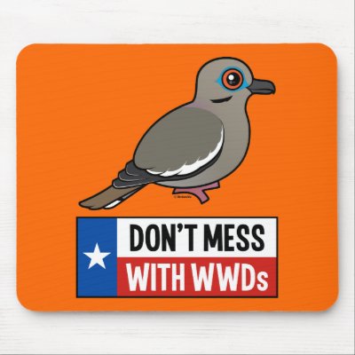 Don't Mess With WWDs Mouse Pad