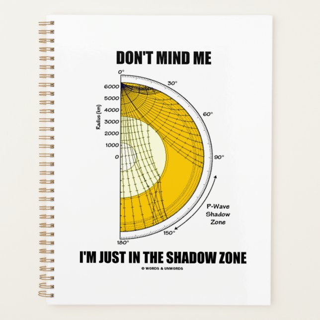 Don't Mind Me I'm Just In The Shadow Zone Planner (Front)