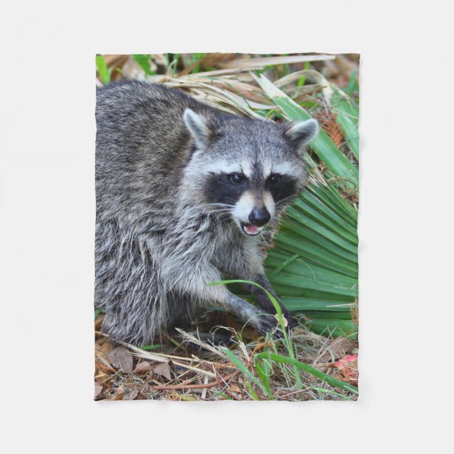 Don't Mind Me, Just Passing Through Fleece Blanket (Front)