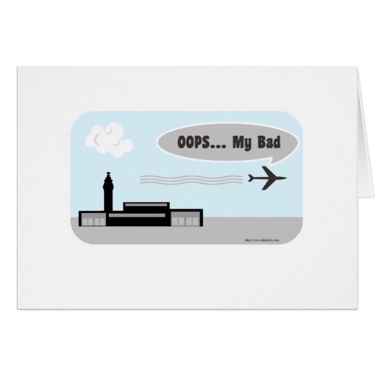 Don't Miss the Airport Cards (Front Horizontal)