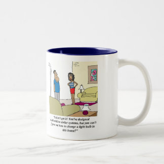 Don't neglect to apply your Business Analysis skil Two-Tone Coffee Mug