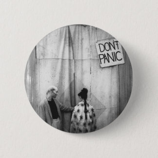 Don't Panic badge Pinback Button