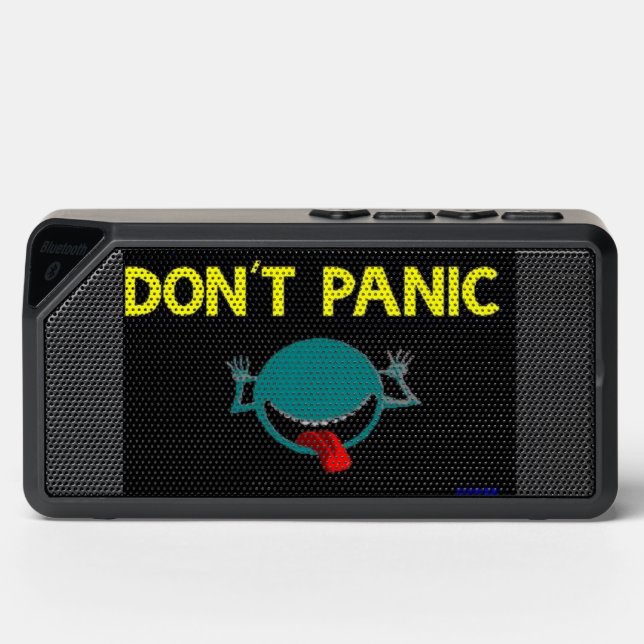 Don't Panic Bluetooth Speaker (Front)