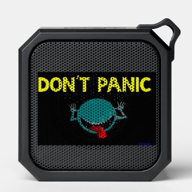Don't Panic Bluetooth Speaker (Front)