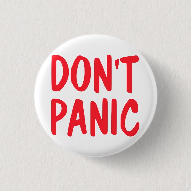 Don't Panic Button (Front)