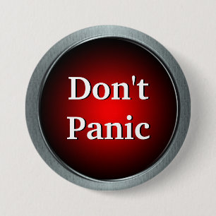 Don't Panic Button Pin