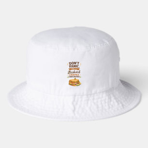 Don't Panic I'm a Sandwich Logistics Coordinator Bucket Hat