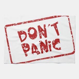 Don't Panic Kitchen Towel