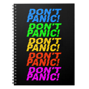 Don't Panic! notebook