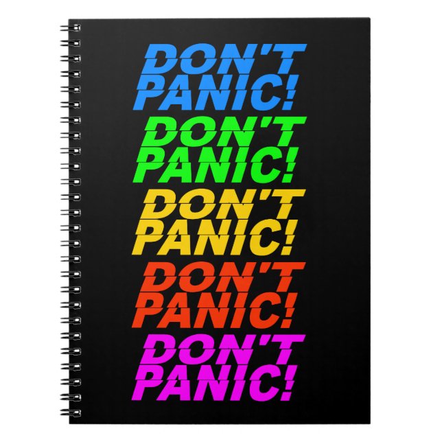Don't Panic! notebook (Front)