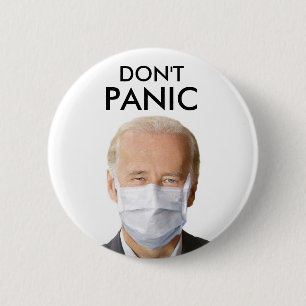 DON'T PANIC PINBACK BUTTON