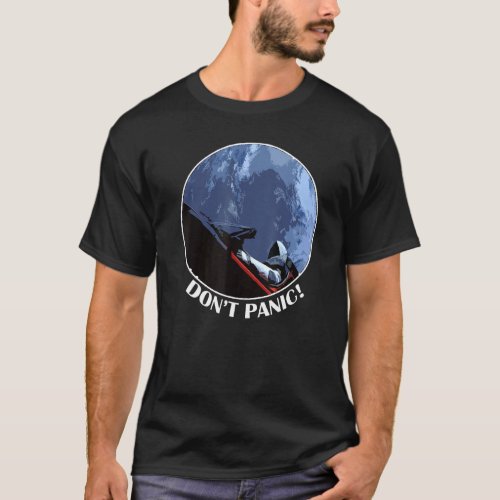 Dont Panic Starman Historic T_Shirt