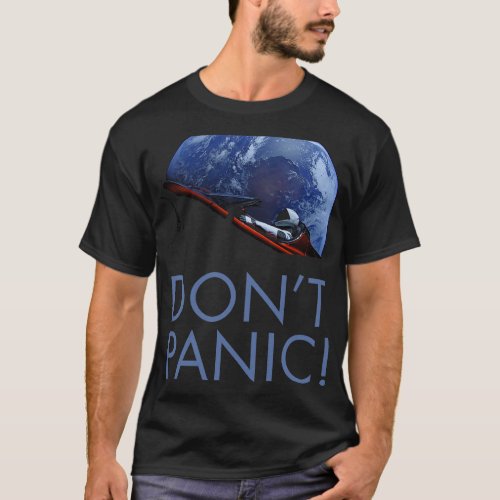 Dont Panic Starman T_Shirt