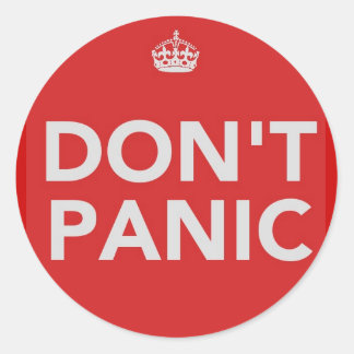 Don't Panic Stickers, Don't Panic Sticker Designs