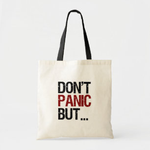 Don't Panic Tote Bag