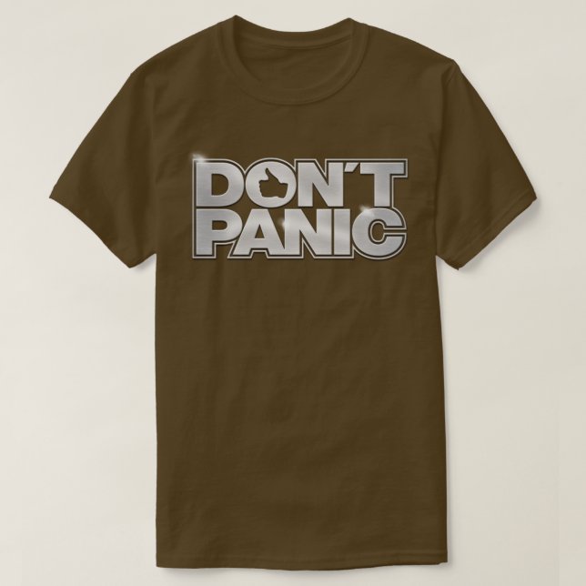 Dont Panic TShirt (Design Front)