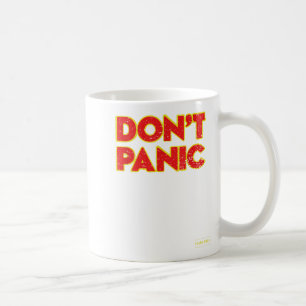 Don't Panic Vintage Distressed Shirt Coffee Mug