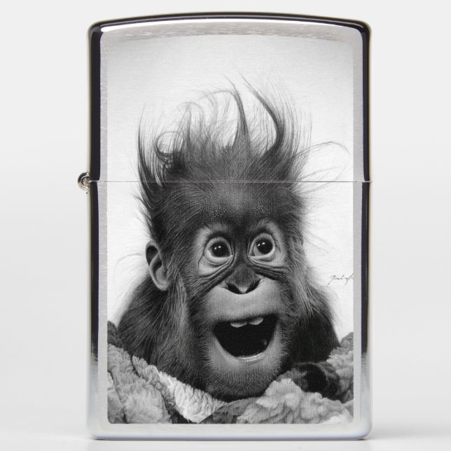 DON'T PANIC! Zippo Lighter (Front)