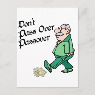 Don't Pass Over Passover Card