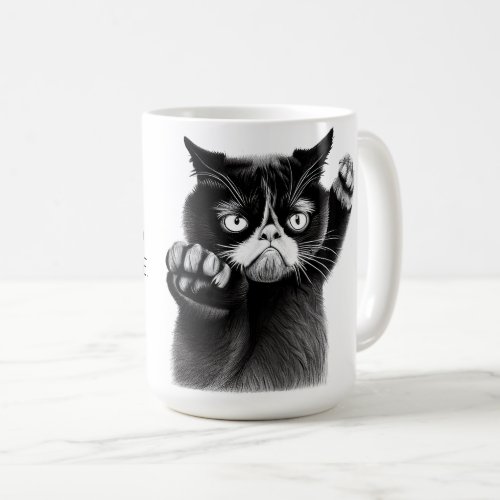 Dont Pick A Fight With Me Funny Quote Grumpy Cat Coffee Mug