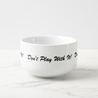 Don't play with it collection. Latte Mug