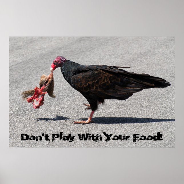 Don't Play With Your Food! Poster (Front)