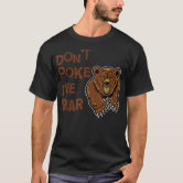 Vintage Daddy Bear with 3 Three Cubs Dad Father P' Men's T-Shirt