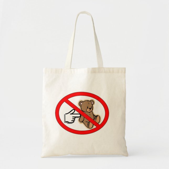 Don't Poke the bear Tote Bag (Front)