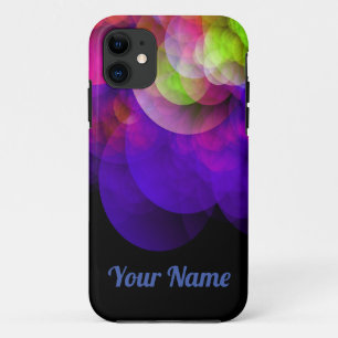 Don't POP Multicolored Bubbles Personalized NAME iPhone 11 Case