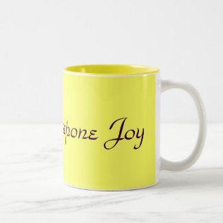 Don't Postpone Joy Two-Tone Coffee Mug