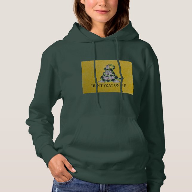 Don't Pray On Me Women's Hoodie (Front)