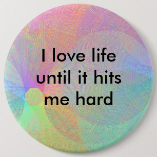 Don't push my buttons!!! pinback button