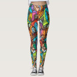 Don't Put All Your Eggs in the Same Basket  Leggings<br><div class="desc">Good Energy Art by Heather Peterman</div>