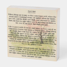 Don't Quit Card