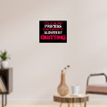 Don't Quit Motivational Poster | Zazzle