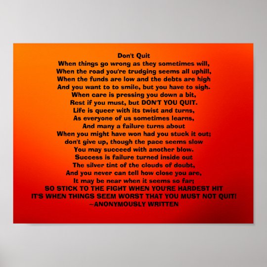 dont quit poster dont quit poster