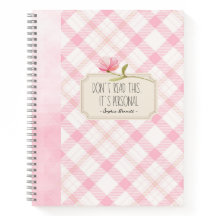 Don't Read This, It's Personal – Cute Pink Floral