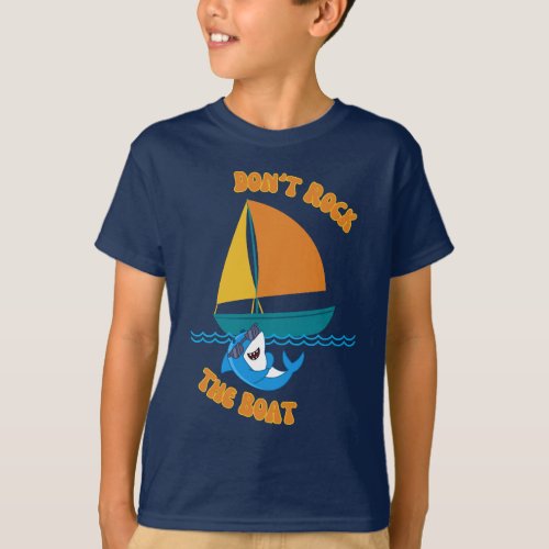 Dont Rock the Boat _ youth t_shirt